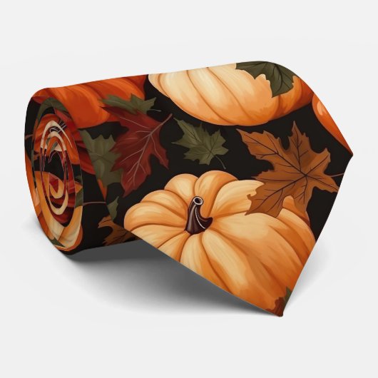 Najaarpatroon Stropdas (Opgerold)