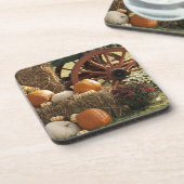 Najaarpompoenen en Mom-display Drankjes Onderzetter (Linkerzijde)