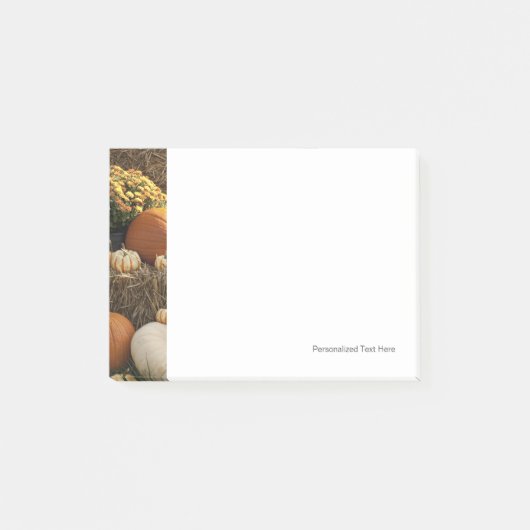 Najaarpompoenen en Mom-display Post-it® Notes (Voorkant)