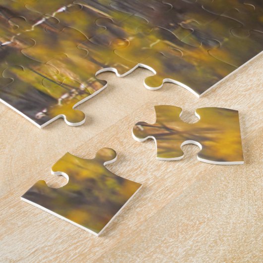 Najaarportret van drie paarden legpuzzel (Zijkant)