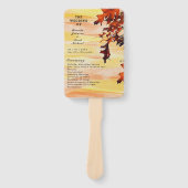 Najaarprogramma laat Oranje gele weddenschappen Handwaaier (Voorkant)