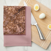 "Najaars Abstracte keukenhanddoeken" Theedoek (Quarter Fold)