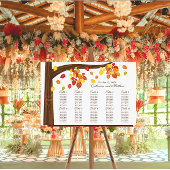 Najaars dalende weduwenkaart poster