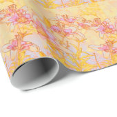 Najaars digitaal kunstwerk - Gift Wrap Cadeaupapier (Rol Hoek)