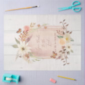 Najaars Floral Herfst geeft Bedankt aan Lord Decou Tissuepapier (Craft)