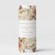 Najaars Florals Names Datum Initialen bruiloft