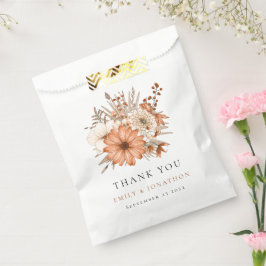 Najaars Florals Passen getrouwd Names Datum huweli Bedankzakje