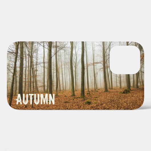 Najaars Forest Mist and Fog Herfst Season gift Case-Mate iPhone Case (Achterkant (horizontaal))