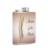 Najaars Harvest Wedding Moeder van de Bride Heupfles (Rechts)