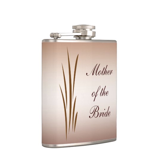 Najaars Harvest Wedding Moeder van de Bride Heupfles (Rechts)