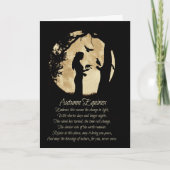 Najaars Herfst Equinox Mabon met Ravens Kaart (Voorkant)