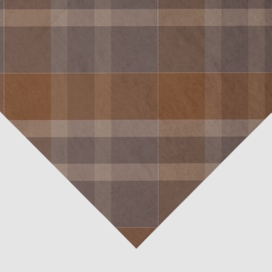 Najaars Herfst Klassieke  Pset Tartan Patroon Tissuepapier (Detail)