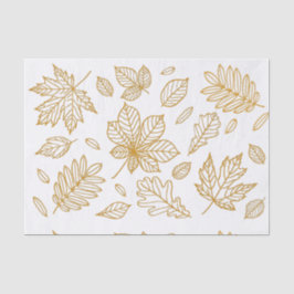 Najaars Herfst Leaf Print Tissuepapier