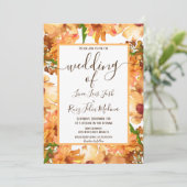 Najaars Herfst Love Greenergy Rustic Wedding Kaart (Staand voorkant)