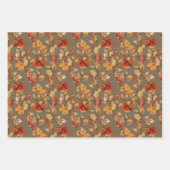 Najaars Herfst Maple Leaves Inpakpapier Vel (Voorkant 2)