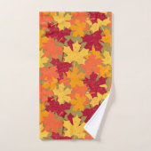Najaars Herfst Maple verlaat patroon Bad Handdoek (Handdoek)