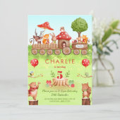 Najaars Kind van bosbossen Kaart (Staand voorkant)