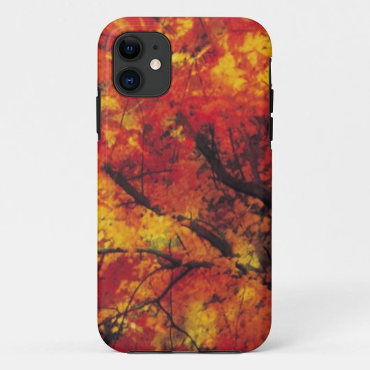 Najaars kleuren bladeren Case-Mate iPhone case (Achterkant)