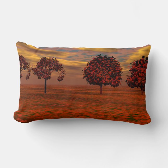 Najaars kleuren Maple Trees Art Gifts Kussen (Voorkant)