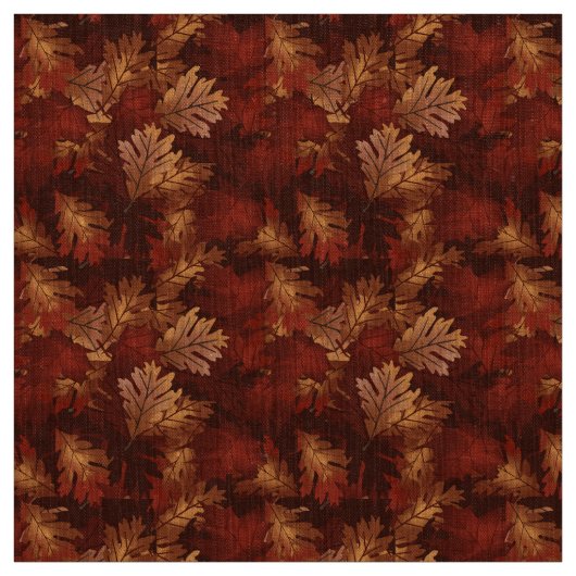 Najaars kleurenmantel Oak Linen Stof (Swatch)