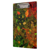 Najaars kleurrijk decoratief ontwerp klembord (Links)