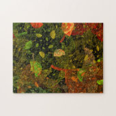 Najaars kleurrijk decoratief ontwerp legpuzzel (Horizontaal)