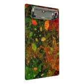 Najaars kleurrijk decoratief ontwerp mini klembord (Schuin)