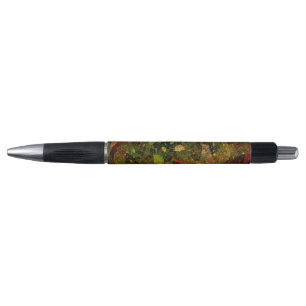 Najaars kleurrijk decoratief ontwerp pen