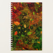 Najaars kleurrijk decoratief ontwerp planner (Voorkant)