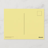 Najaars kleurt suikermoes in Canada Briefkaart (Achterkant)