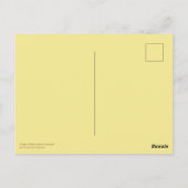 Najaars kleurt suikermoes in Canada Briefkaart (Achterkant)