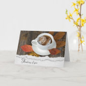 Najaars Koffiedenken van u Kaart (Gele Bloem)