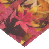 Najaars laat het patroon van kleuren vallen tafelkleed (Gekanteld)