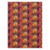 Najaars laat het patroon van kleuren vallen tafelkleed (Voorkant)