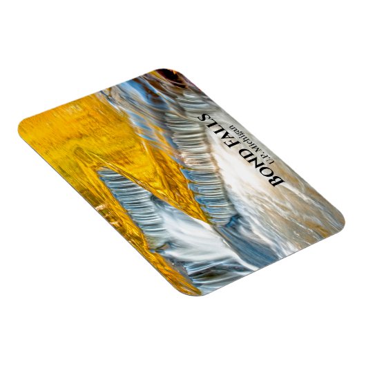 Najaars Leaf Reflections Bond Herfsten Waterval Magneet (Rechterzijde)