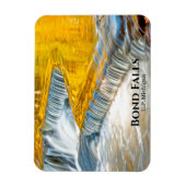 Najaars Leaf Reflections Bond Herfsten Waterval Magneet (Verticaal)