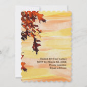 Najaars leveer de repetitie van de wervelkolom nod kaart (Achterkant)