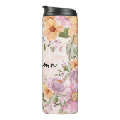 Najaars Modern botanische Elegant waterverf art. Thermosbeker (Geroteerd rechts)