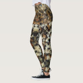 Najaars Mosaic Pattern Leopard All-Over-Print Leggings (Links)