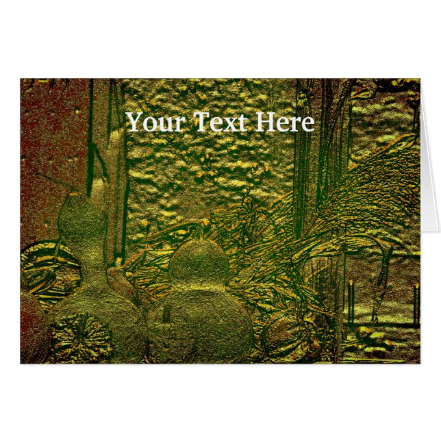 Najaars Natuur art-kaart (Voorkant Horizontaal)