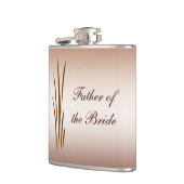 Najaars Oogst Wedding Vader de Bride Heupfles (Links)