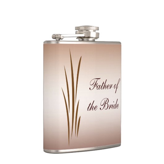 Najaars Oogst Wedding Vader de Bride Heupfles (Rechts)