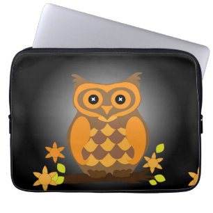 Najaars Oranje boomgaarden Laptop Sleeve