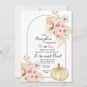 Najaars Pompoenen Hij of zij Kaart