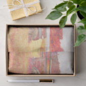 Najaars Retro Rustic Red Boerderij Truck Tissuepapier (Geschenk)