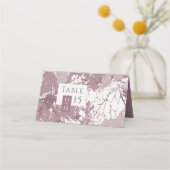 Najaars Roos leveert bruiloft Plaatskaartje (Voorkant)