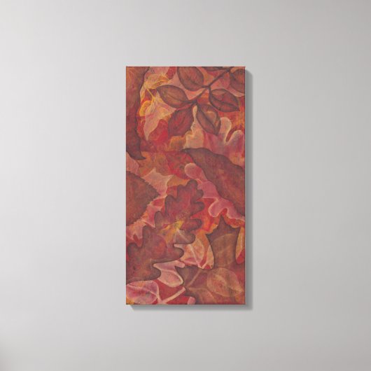 Najaars schilderwerk van Trio Canvas Afdruk (Voorkant)