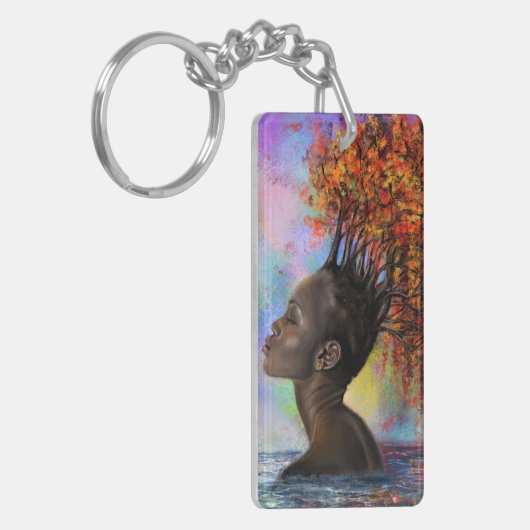 Najaars Sleutelhanger - Schilderen (Voorkant Links)