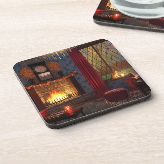 Najaars Tranquility Cork Onderzetters (Linkerzijde)