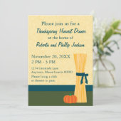 Najaars Uitnodiging tot Thanksgiving van Harvest (Staand voorkant)